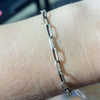 8 inch Dainty Link chain Genuine Bracelet