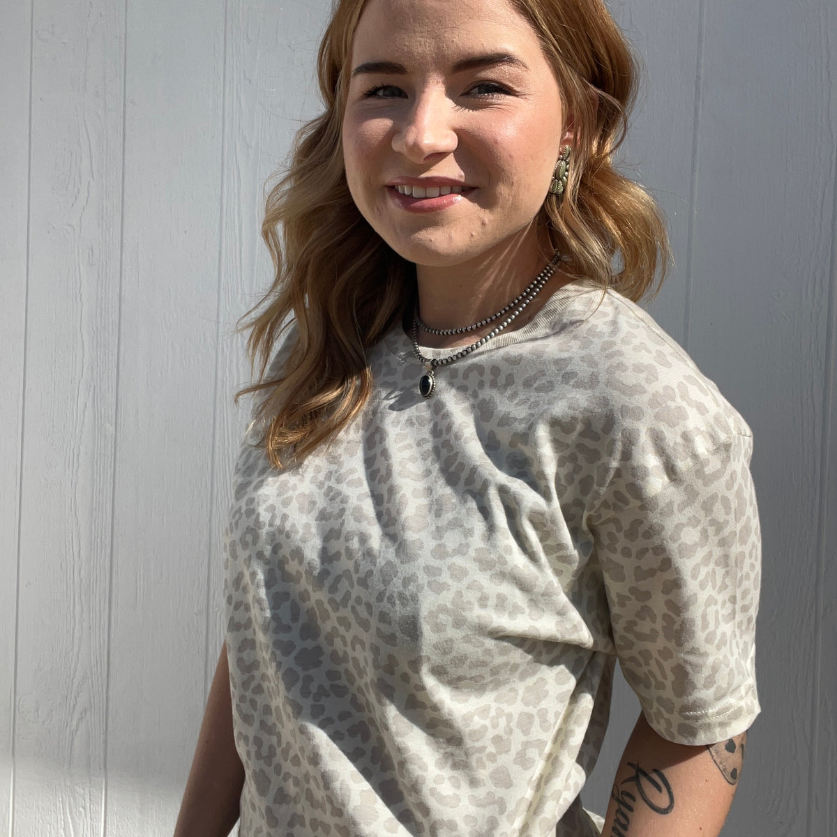 Natural Leopard T-Shirt