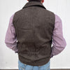 Dark Brown PANHANDLE SOLID MONTANA VEST