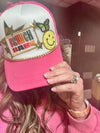 Pink Brunch Babe Custom Trucker Hat