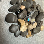Road Runner with Turquoise Hat Sterling Silver Pin/Broach or Pendant
