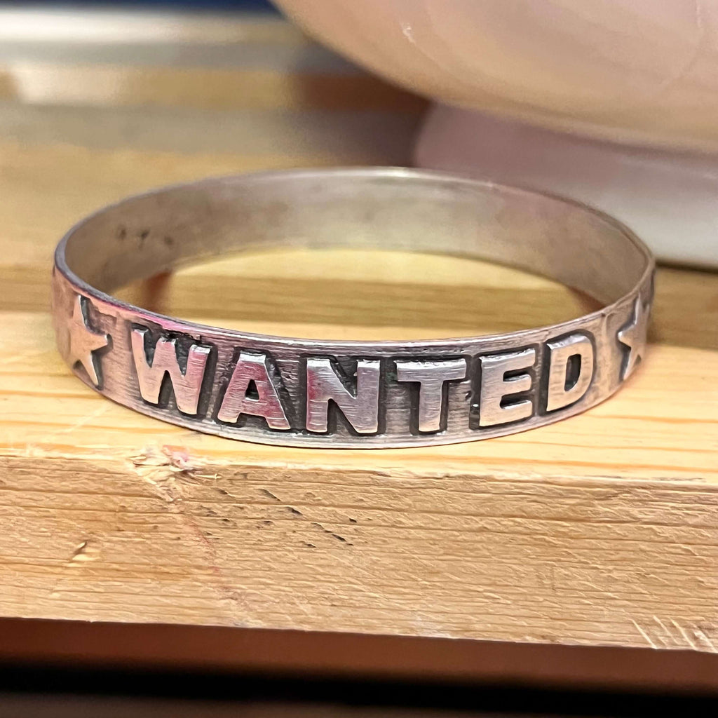 Wanted Bangle Bracelet