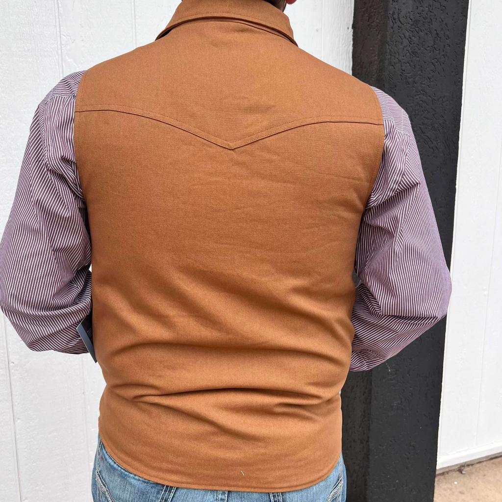 Camel_Brown_Powder_River_Men_s_Conceal_Carry_Plaid_Lined_Vest_1