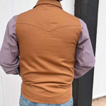 Camel_Brown_Powder_River_Men_s_Conceal_Carry_Plaid_Lined_Vest_1