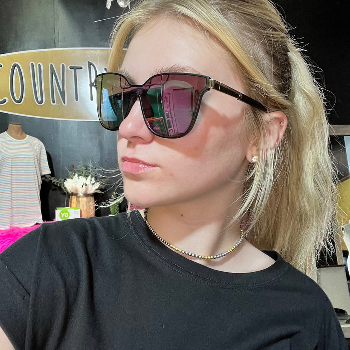 Capri Hot Pink Sunglasses1