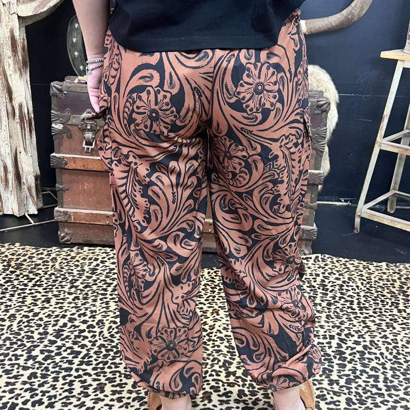 Country Road Leather Print Joggers77