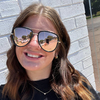 Cove in Rose Gold Sunglasses2