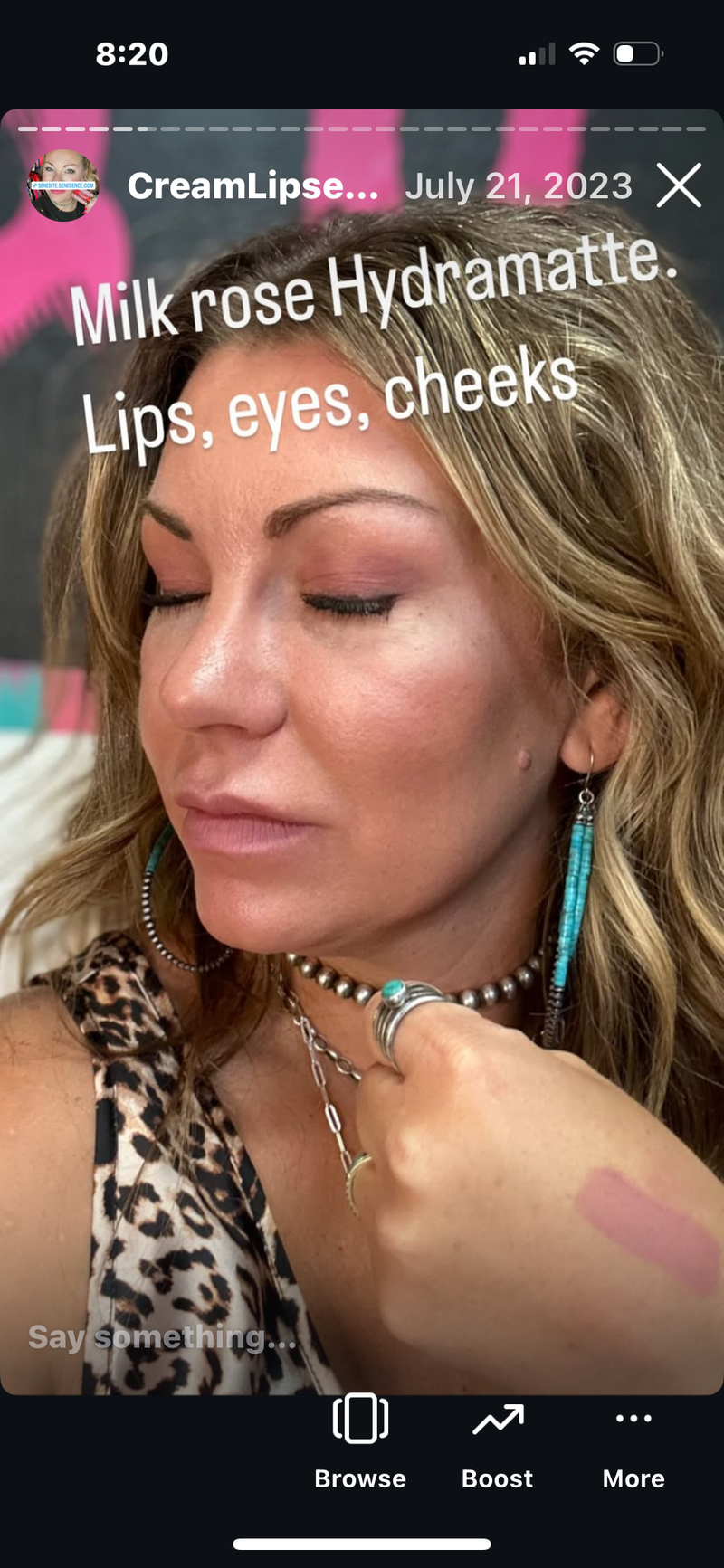 HYDRAMATTE LIPSENSE CREAM