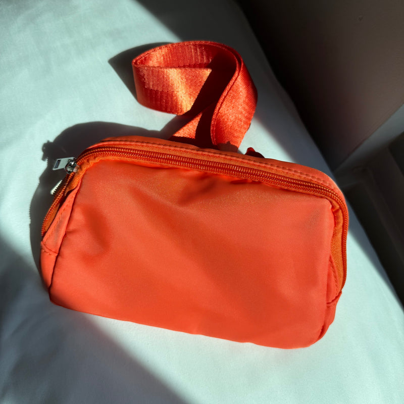 Plain Orange Fanny Pack