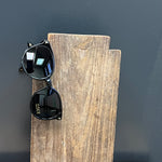 Black Round Fame Affordable Sunglasses