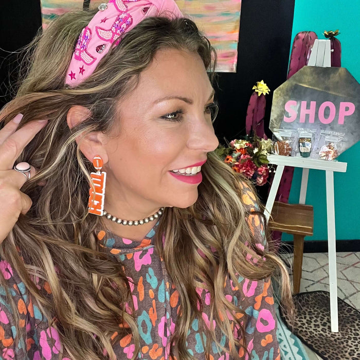 Touch Down Fashion Earring