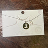 Silver Boot & Horse Shoe Fashion Necklace