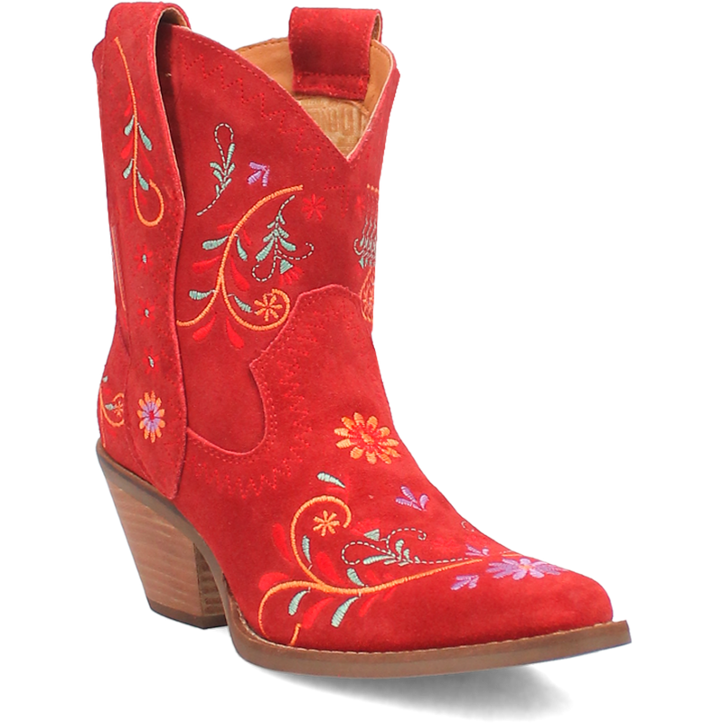 Red Floral Sugar Bug Dingo Boot (DS)