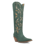 BANDELERA LEATHER BOOT - GREEN/GREEN Dingo Boot (DS)