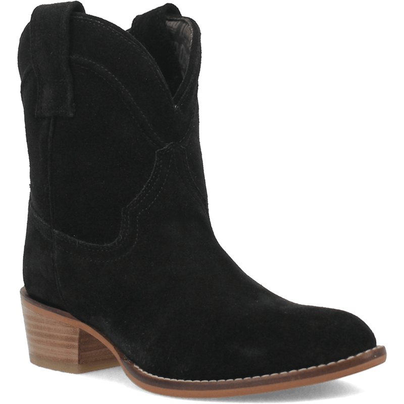 TUMBLEWEED LEATHER BOOTIE - BLACK/BLACK Dingo Boot (DS)