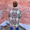 Dark Brown Rock & Roll Denim Boy's Henley Aztec Jacquard Youth Pullover 1