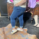 Dark Judy Blue Skinny Jeans999