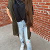 Dark Olive Cargo Vest1