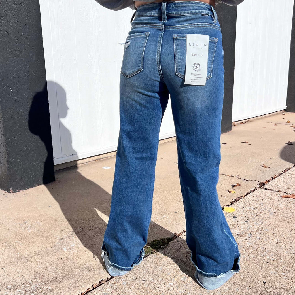 Dark Risen Trouser with Holes Leg Jeans 3