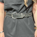 Double J Black Gun Slinger Belt 1