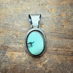 Dry Creek Pendant W/ Sterling Silver Detail