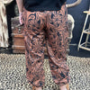 Country Road Leather Print Joggers