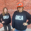 Black OKLA Longsleeve Sweatshirt