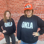 Black OKLA Longsleeve Sweatshirt