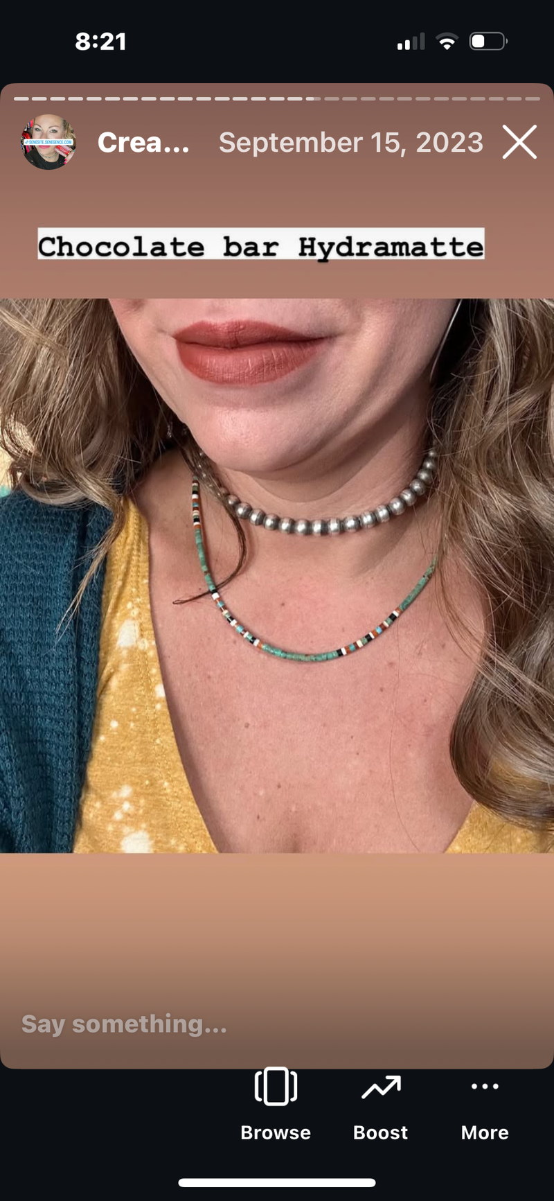 HYDRAMATTE LIPSENSE CREAM