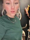 Forest Green Crop Top