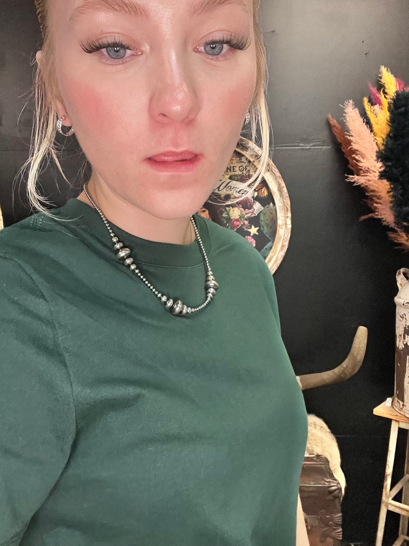 Forest Green Crop Top