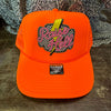 Neon Orange Raise Hell Trucker Hat