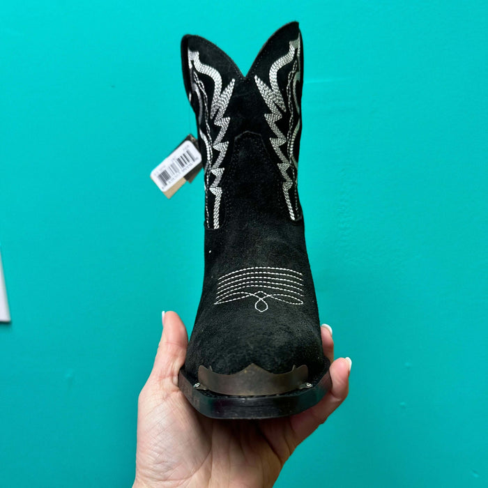 Black Rough Out Shortie Dingo Joyride Boot