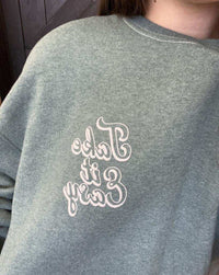  green sweatshirt  ANTI STRESS SOCIAL CLUB