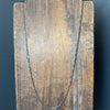 24 inch Dark Little Link Chain Sterling Silver Necklace