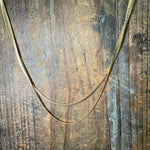 2 Gold Fashion Necklace