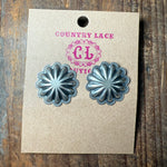 Sterling Silver Conch Earrings