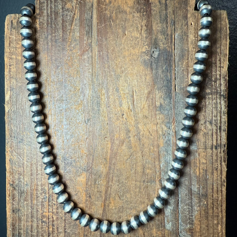 20 inch 8mm Navajo Pearl Necklace