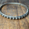 Star Burst Bangle Bracelet.