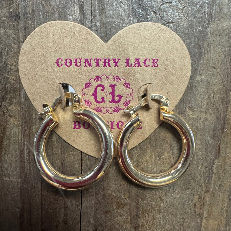 Everyone's Favorite Gold Hoop Fashion Earrings