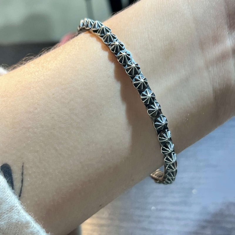 Star Burst Bangle Bracelet.