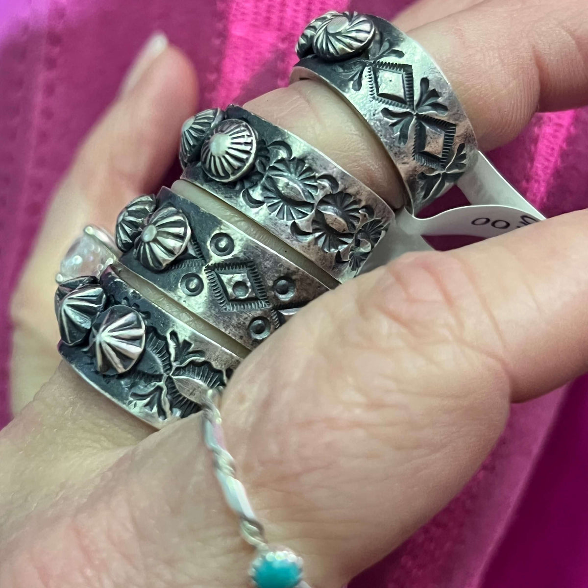 Sterling Silver Starburst Boob Ring Ever