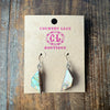 Australian Opal Dangle Sterling Silver Earring