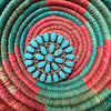 Turquoise Cluster Hat Sterling Silver Pin/Broach or Necklace Pendant