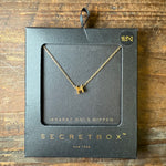 Little Gold Initial Fashion Necklace