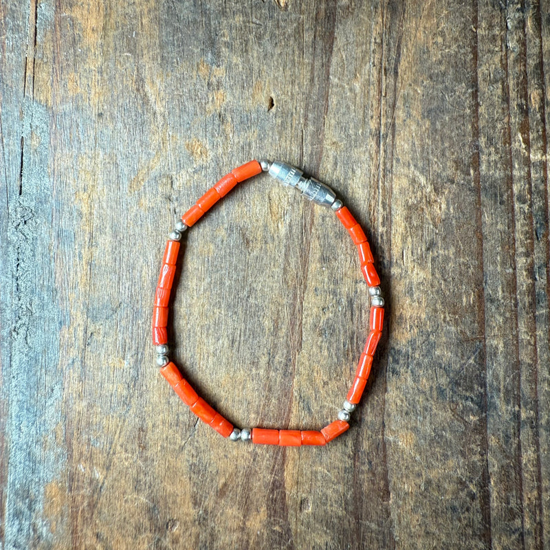 Red Coral Baby Bracelet.