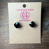 Little Black Crystal Stud Fashion Earring