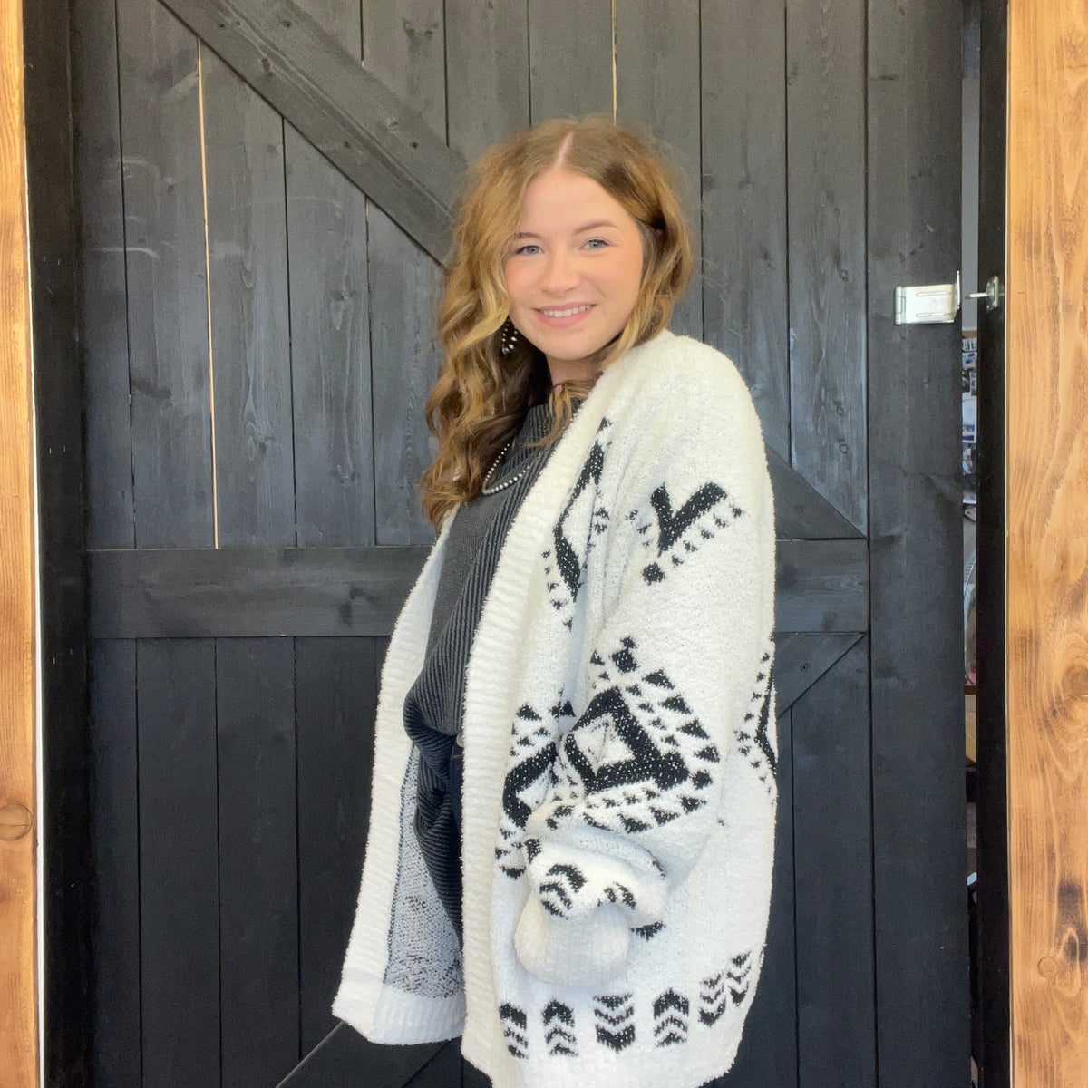 whiteazteccardigan