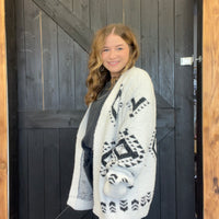 whiteazteccardigan