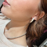 Opal Zuni Inlay Genuine Earrings